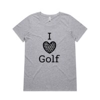 Womens Shallow Scoop Tee Thumbnail
