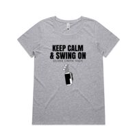 Womens Shallow Scoop Tee Thumbnail