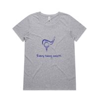 Womens Shallow Scoop Tee Thumbnail