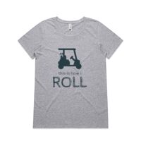 Womens Shallow Scoop Tee Thumbnail