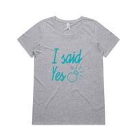 Womens Shallow Scoop Tee Thumbnail