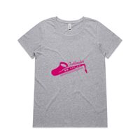 Womens Shallow Scoop Tee Thumbnail