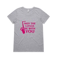 Womens Shallow Scoop Tee Thumbnail