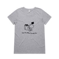 Womens Shallow Scoop Tee Thumbnail
