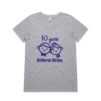 Womens Shallow Scoop Tee Thumbnail