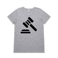 Womens Shallow Scoop Tee Thumbnail