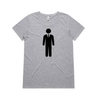 Womens Shallow Scoop Tee Thumbnail