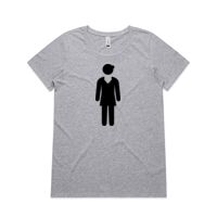 Womens Shallow Scoop Tee Thumbnail