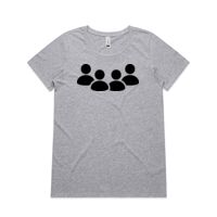 Womens Shallow Scoop Tee Thumbnail