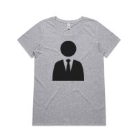 Womens Shallow Scoop Tee Thumbnail