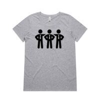 Womens Shallow Scoop Tee Thumbnail