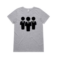 Womens Shallow Scoop Tee Thumbnail