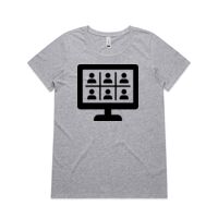 Womens Shallow Scoop Tee Thumbnail