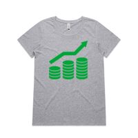 Womens Shallow Scoop Tee Thumbnail