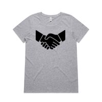 Womens Shallow Scoop Tee Thumbnail