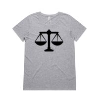 Womens Shallow Scoop Tee Thumbnail