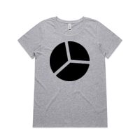 Womens Shallow Scoop Tee Thumbnail