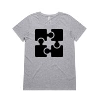 Womens Shallow Scoop Tee Thumbnail