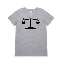 Womens Shallow Scoop Tee Thumbnail