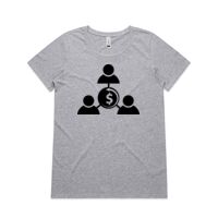 Womens Shallow Scoop Tee Thumbnail