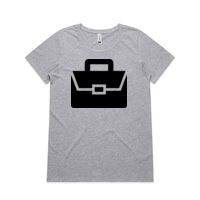 Womens Shallow Scoop Tee Thumbnail