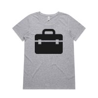 Womens Shallow Scoop Tee Thumbnail