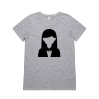Womens Shallow Scoop Tee Thumbnail