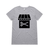 Womens Shallow Scoop Tee Thumbnail