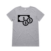 Womens Shallow Scoop Tee Thumbnail
