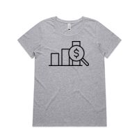 Womens Shallow Scoop Tee Thumbnail