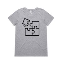 Womens Shallow Scoop Tee Thumbnail