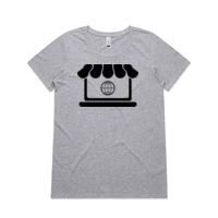 Womens Shallow Scoop Tee Thumbnail
