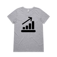 Womens Shallow Scoop Tee Thumbnail