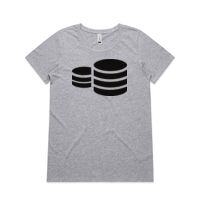 Womens Shallow Scoop Tee Thumbnail