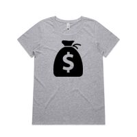 Womens Shallow Scoop Tee Thumbnail
