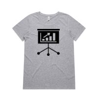 Womens Shallow Scoop Tee Thumbnail