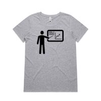 Womens Shallow Scoop Tee Thumbnail