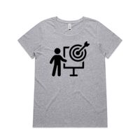 Womens Shallow Scoop Tee Thumbnail