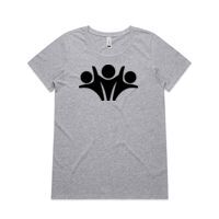 Womens Shallow Scoop Tee Thumbnail