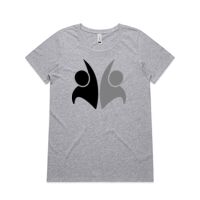 Womens Shallow Scoop Tee Thumbnail