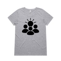Womens Shallow Scoop Tee Thumbnail