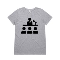 Womens Shallow Scoop Tee Thumbnail