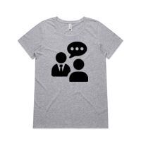 Womens Shallow Scoop Tee Thumbnail