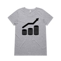 Womens Shallow Scoop Tee Thumbnail
