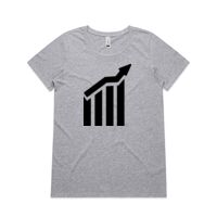 Womens Shallow Scoop Tee Thumbnail