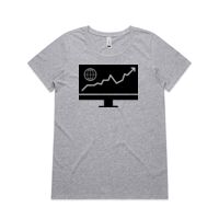 Womens Shallow Scoop Tee Thumbnail