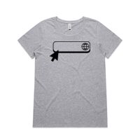 Womens Shallow Scoop Tee Thumbnail