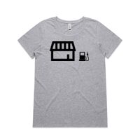Womens Shallow Scoop Tee Thumbnail