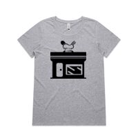 Womens Shallow Scoop Tee Thumbnail