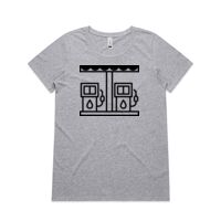 Womens Shallow Scoop Tee Thumbnail